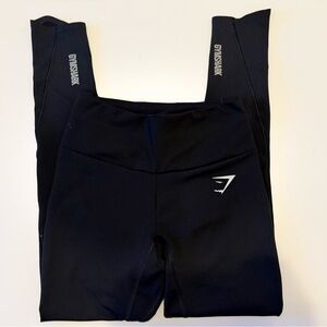 Gymshark Black Leggings 7/8 length Size XS